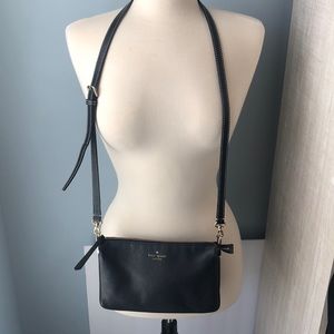 Kate Spade triple gusset leather crossbody